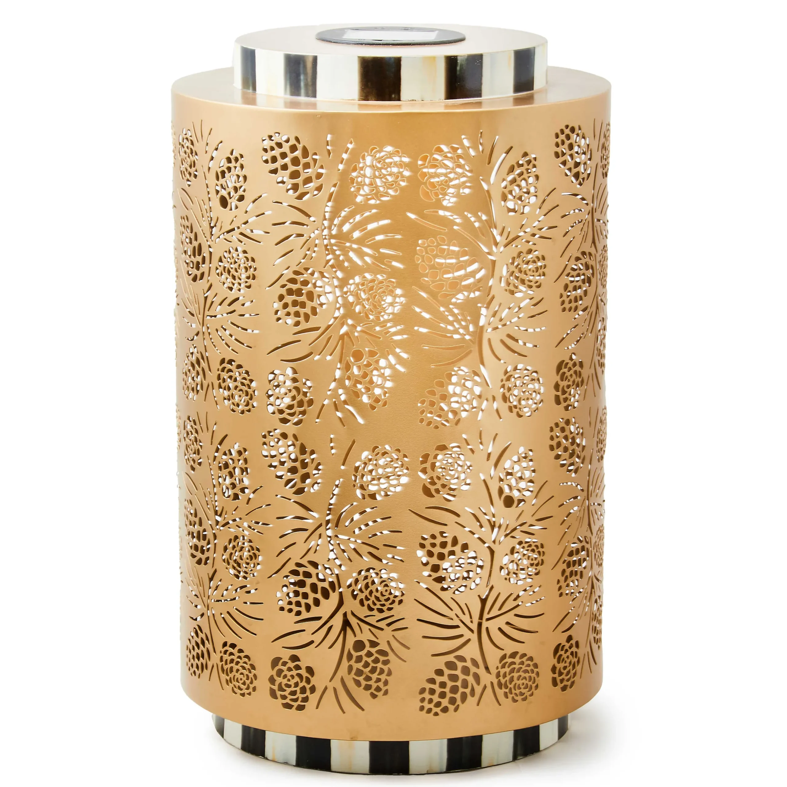 Holiday|The Fall Shop|MacKenzie-Childs Pinecone Tall Solar Lantern