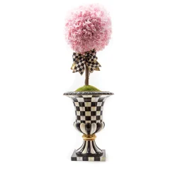 Greenery & Florals|MacKenzie-Childs Pink Topiary Large Drop In