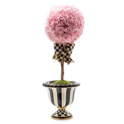 Greenery & Florals|MacKenzie-Childs Pink Topiary Small Drop In