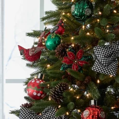 Holiday|MacKenzie-Childs Poinsettia Beaded Ornament