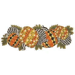 Pumpkins|The Halloween Shop|MacKenzie-Childs Polka Pumpkin Beaded Table Runner