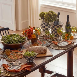 Pumpkins|The Halloween Shop|MacKenzie-Childs Polka Pumpkin Beaded Table Runner