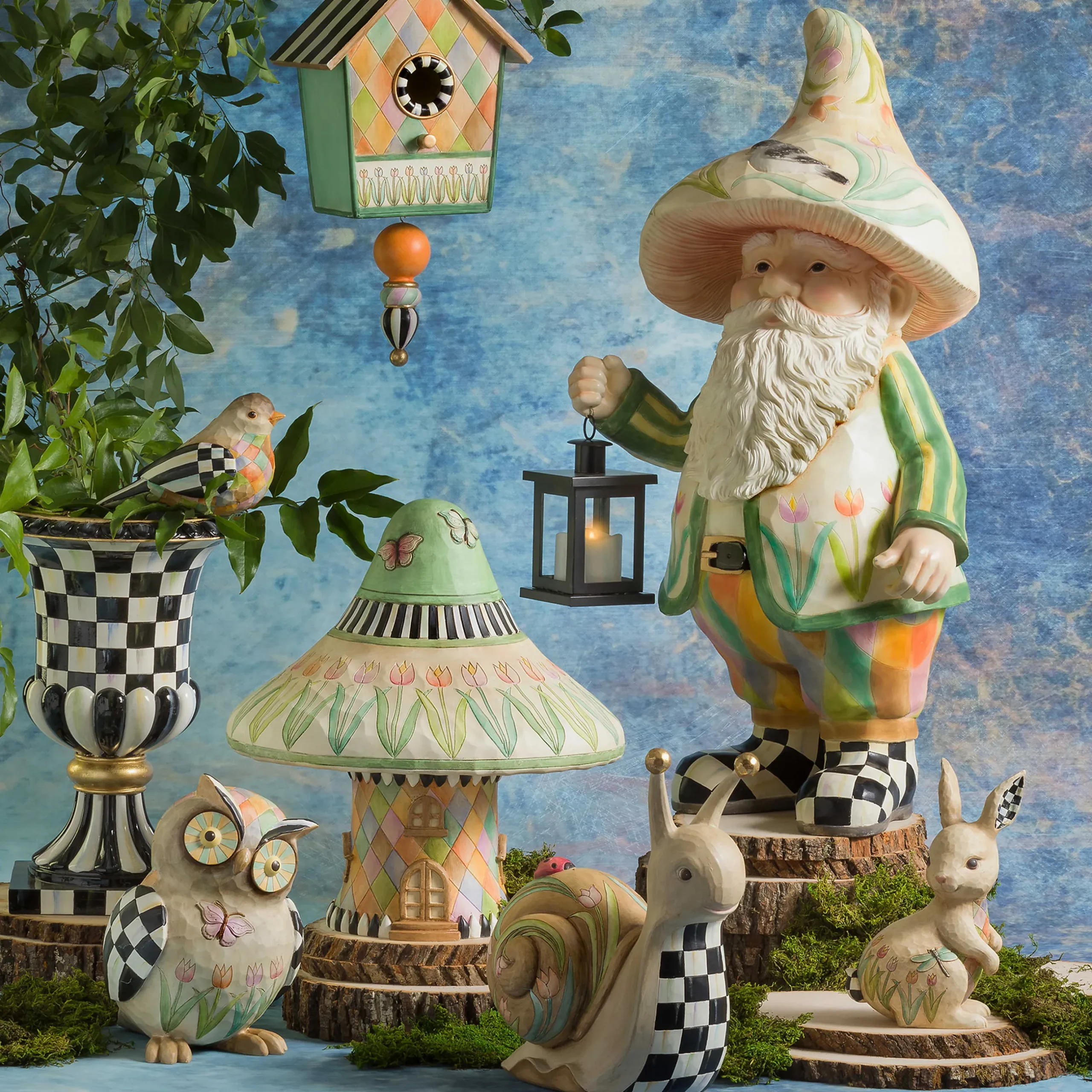 Spring|Room Accents|MacKenzie-Childs Poplar Ridge Bird