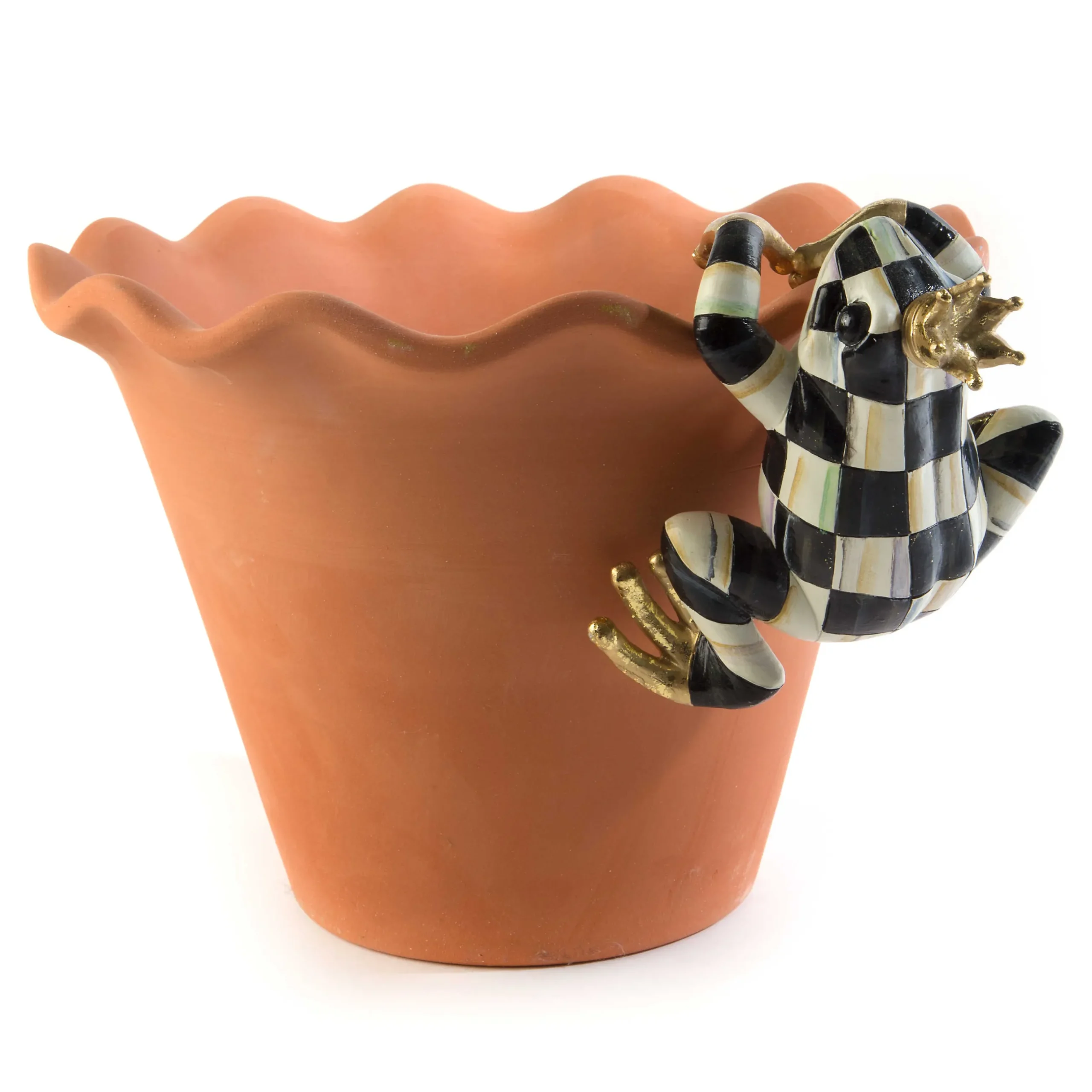 Spring|Outdoor|MacKenzie-Childs Pot Croaker Pot Climber