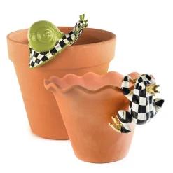 Spring|Outdoor|MacKenzie-Childs Pot Croaker Pot Climber