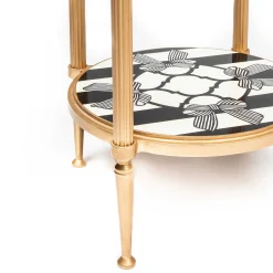 Living Room|MacKenzie-Childs Pretty As A Bow Accent Table