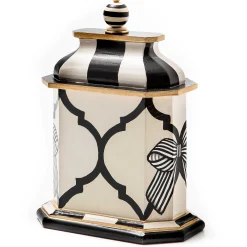 Room Accents|MacKenzie-Childs Pretty as a Bow Desk Clock