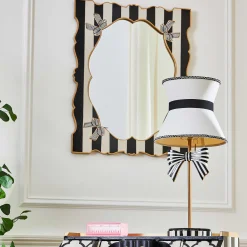 Room Accents|MacKenzie-Childs Pretty As A Bow Hall Mirror