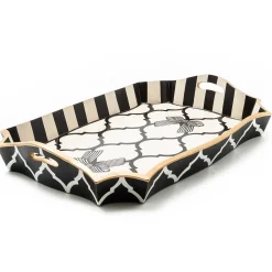 Bar Entertaining|Serveware|MacKenzie-Childs Pretty as a Bow Large Tray