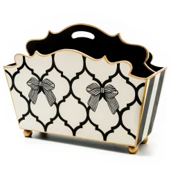 Room Accents|MacKenzie-Childs Pretty as a Bow Magazine Holder