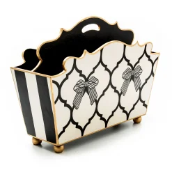 Room Accents|MacKenzie-Childs Pretty as a Bow Magazine Holder