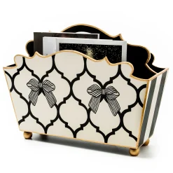 Room Accents|MacKenzie-Childs Pretty as a Bow Magazine Holder