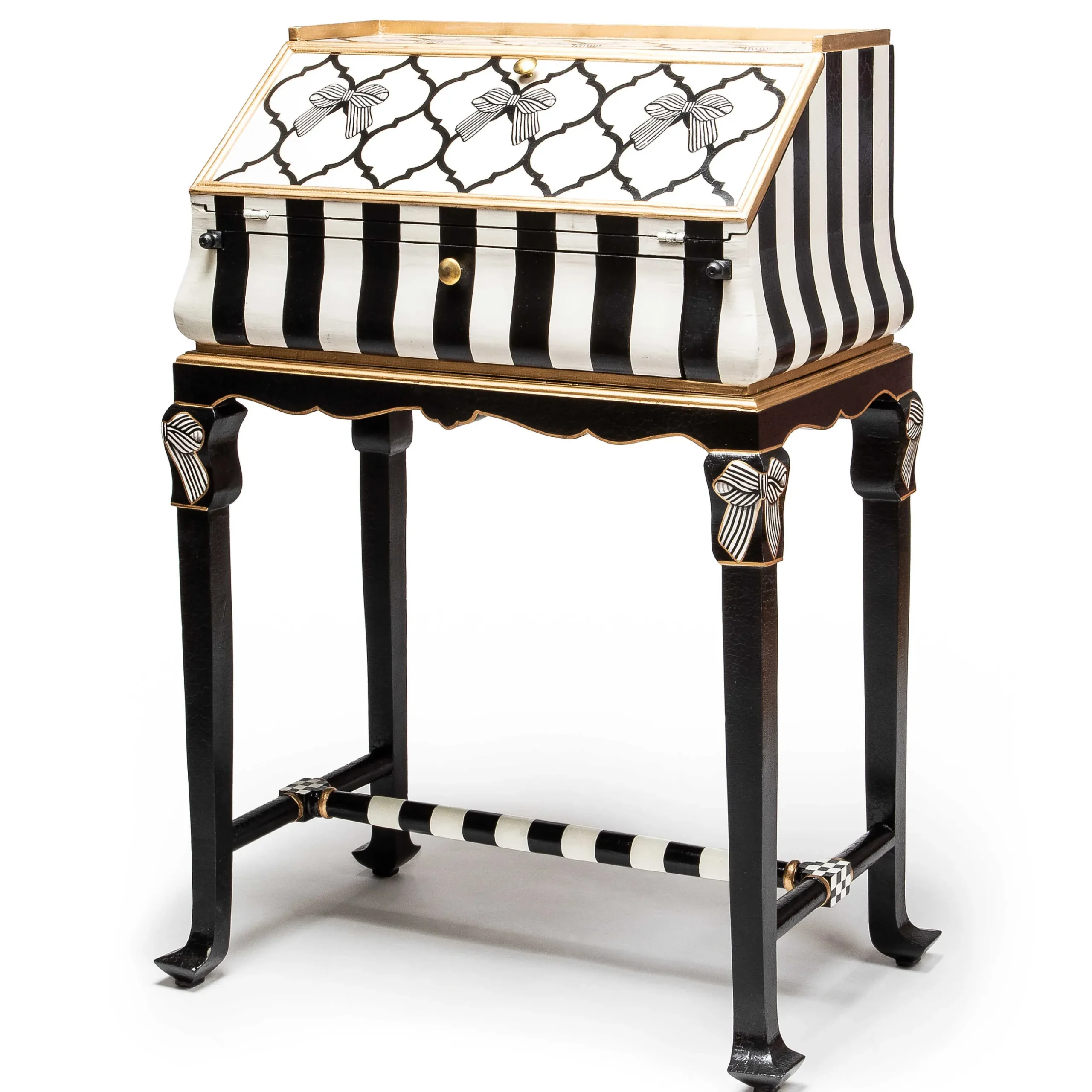 Bedroom|Living Room|MacKenzie-Childs Pretty As A Bow Writing Desk