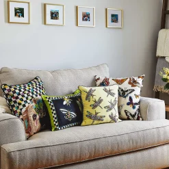 Spring|Pillows, Throws, & Cushions|MacKenzie-Childs Puppy Dot Throw Pillow
