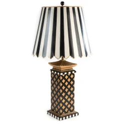 Room Accents|Lighting|MacKenzie-Childs Quatrefoil Large Table Lamp