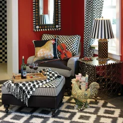 Room Accents|Lighting|MacKenzie-Childs Quatrefoil Large Table Lamp
