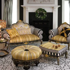 Living Room|MacKenzie-Childs Queen Bee Chair