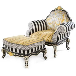 Living Room|MacKenzie-Childs Queen Bee Chair