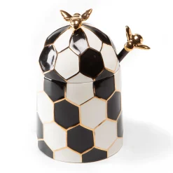 Kitchen Storage & Organization|Serveware|MacKenzie-Childs Queen Bee Honey Pot