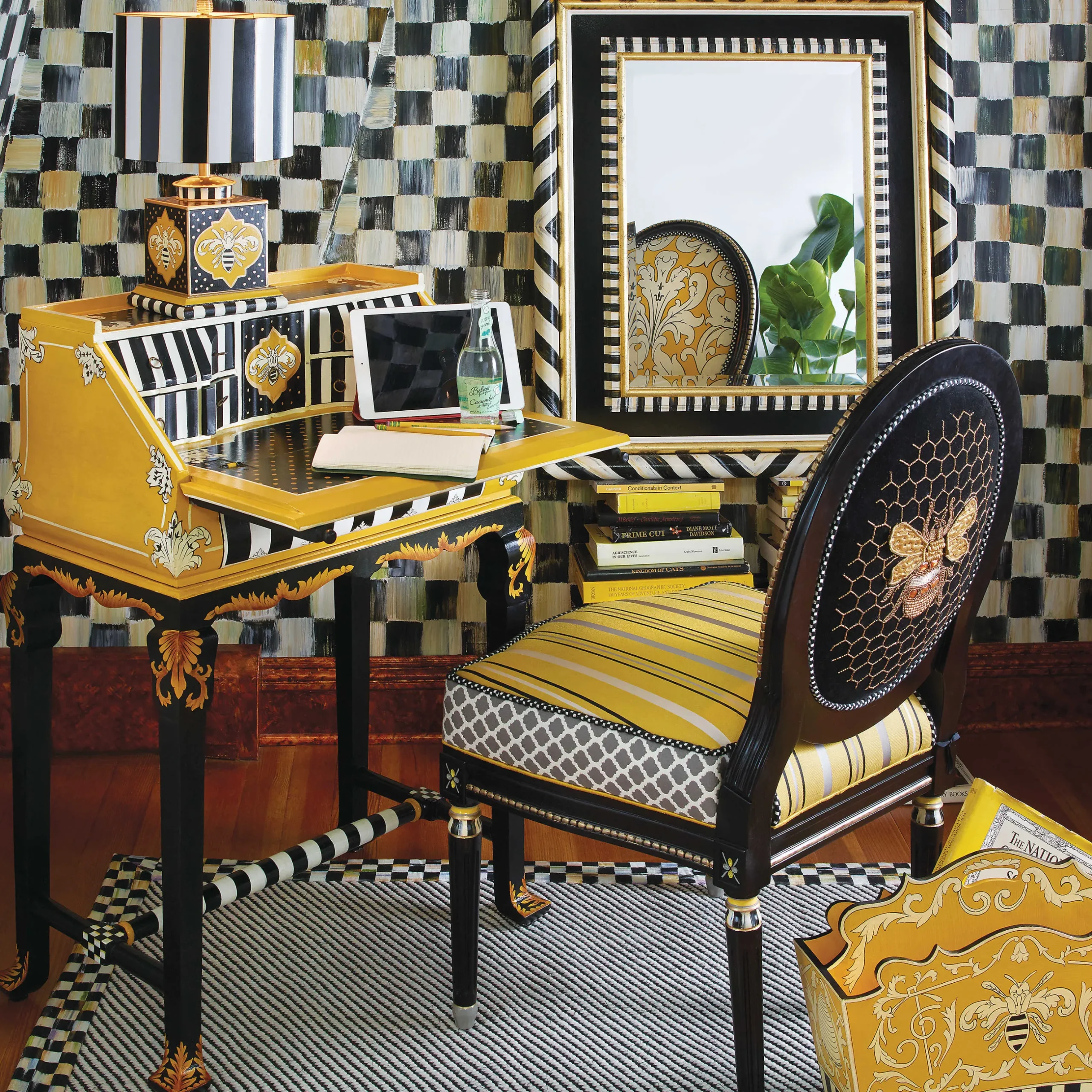 Room Accents|Lighting|MacKenzie-Childs Queen Bee Lamp
