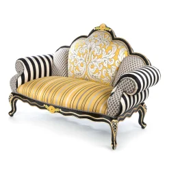 Living Room|MacKenzie-Childs Queen Bee Loveseat