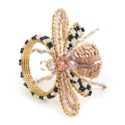 Kitchen & Table Linens|MacKenzie-Childs Queen Bee Napkin Ring