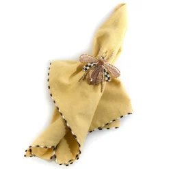 Kitchen & Table Linens|MacKenzie-Childs Queen Bee Napkin Ring