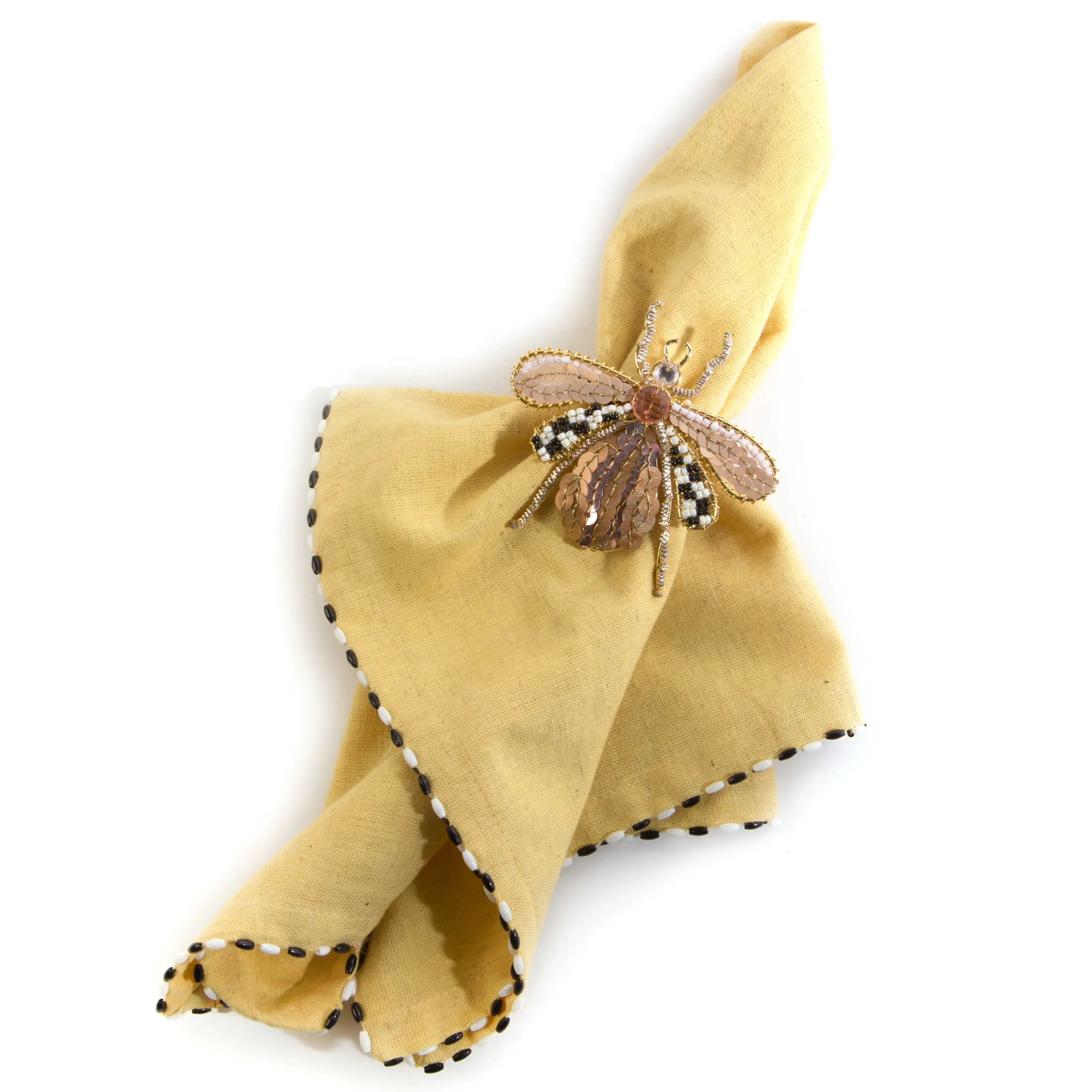 Kitchen & Table Linens|MacKenzie-Childs Queen Bee Napkin Ring