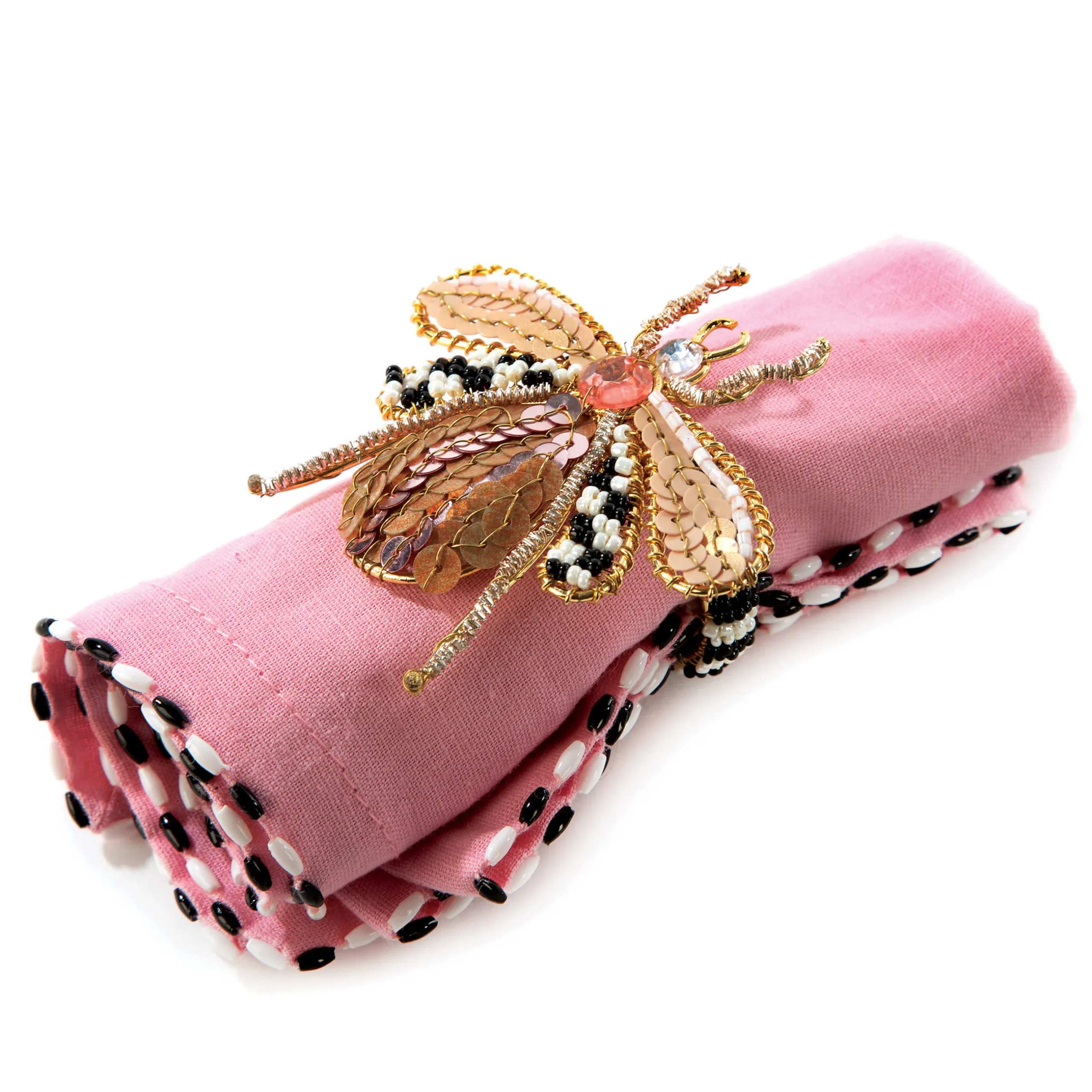 Kitchen & Table Linens|MacKenzie-Childs Queen Bee Napkin Ring