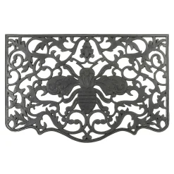 Spring|Outdoor|MacKenzie-Childs Queen Bee Rubber Door Mat