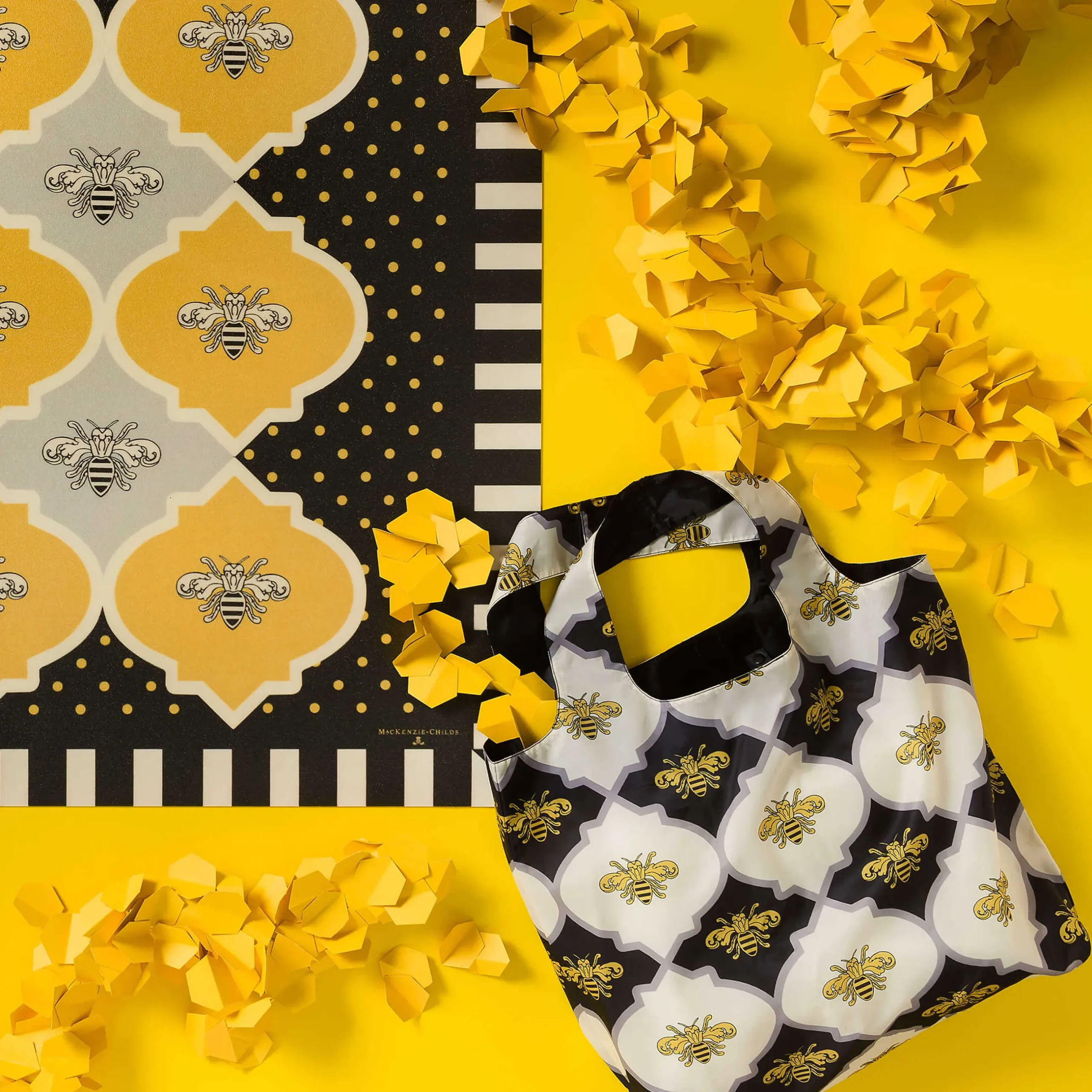 Accessories|MacKenzie-Childs Queen Bee To Go Tote