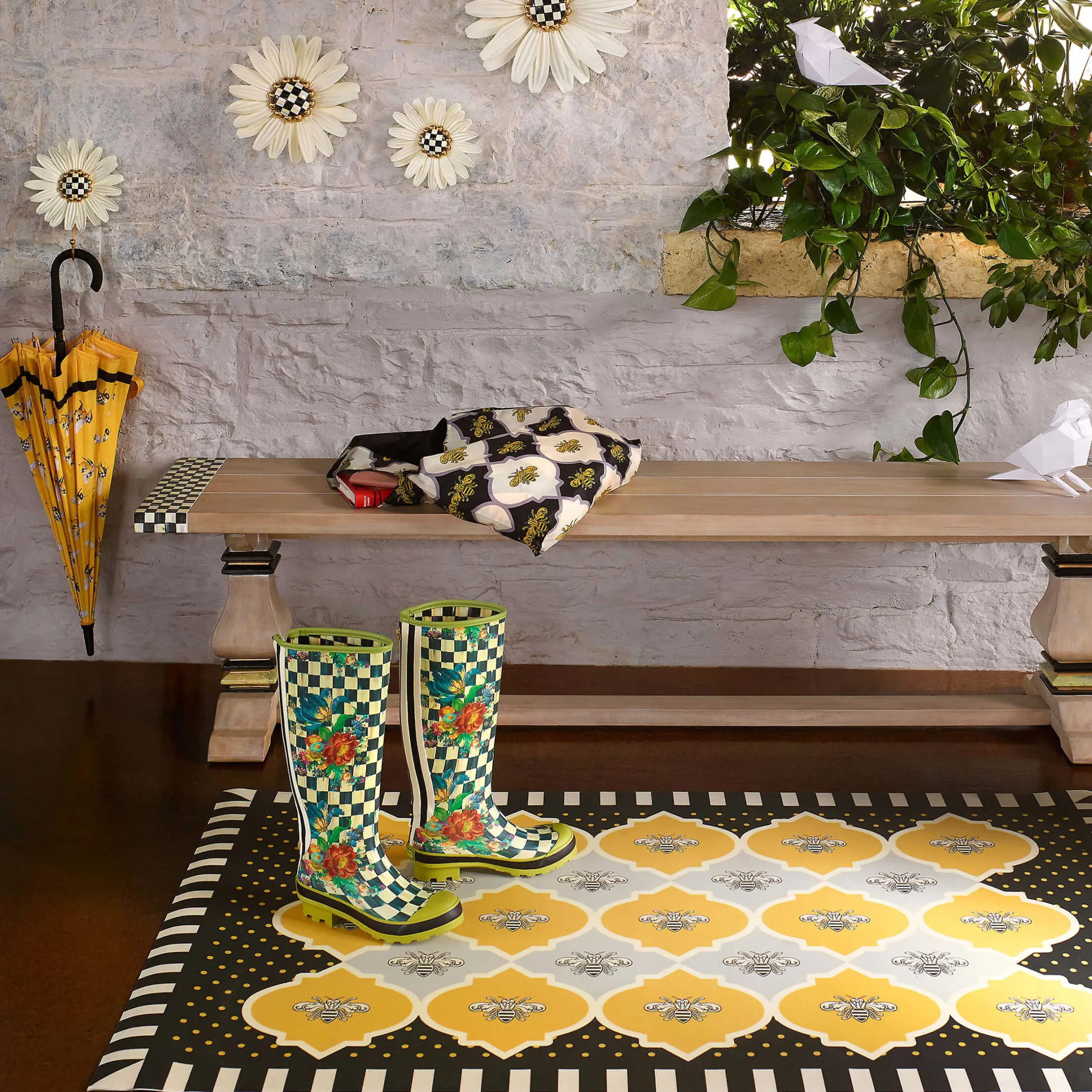 Accessories|MacKenzie-Childs Queen Bee To Go Tote