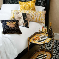 Room Accents|Bar Entertaining|MacKenzie-Childs Queen Bee Tray Table