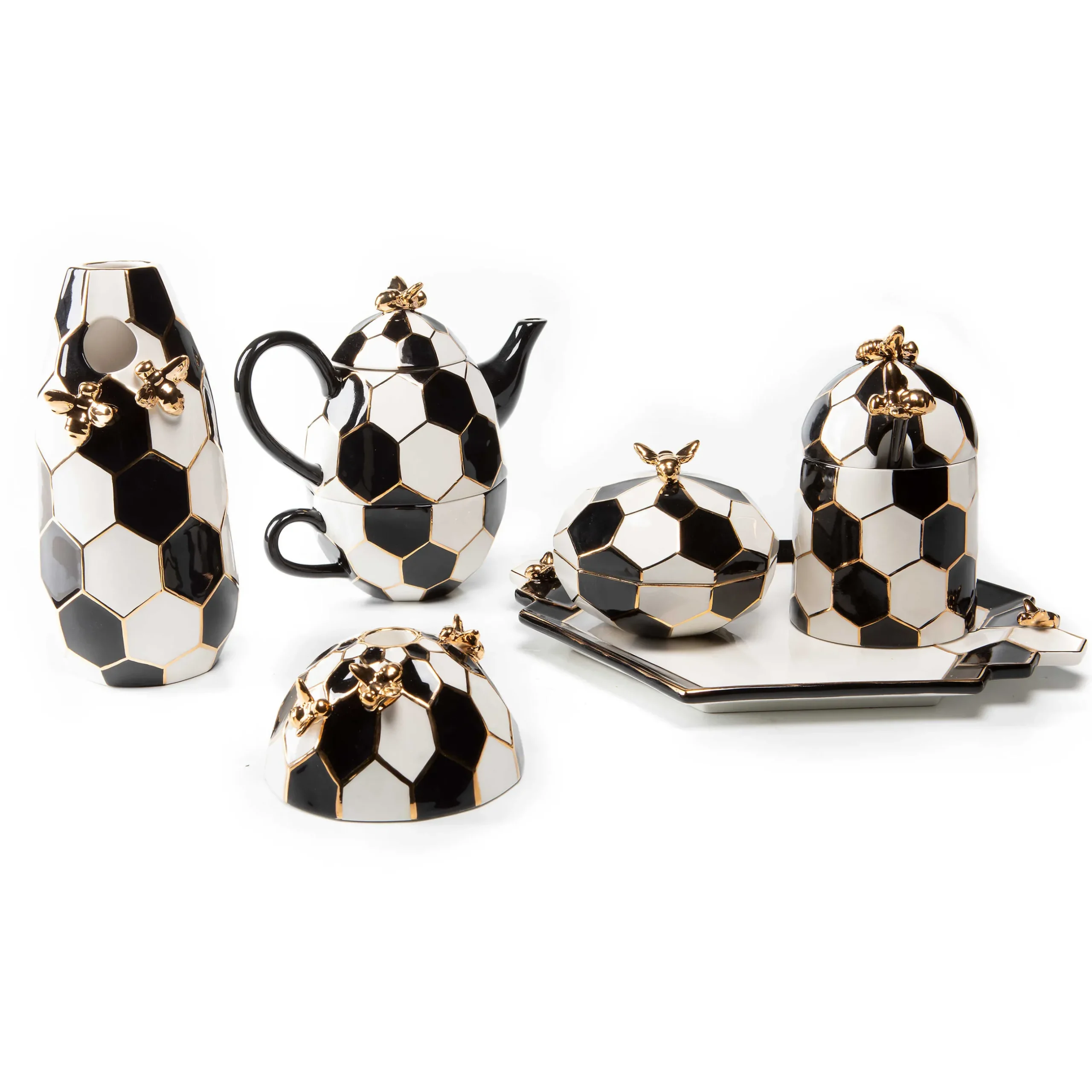 Bath & Bath Accessories|MacKenzie-Childs Queen Bee Trinket Dish