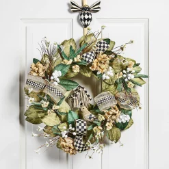 Spring|Outdoor|MacKenzie-Childs Queen Bee Wreath Hanger