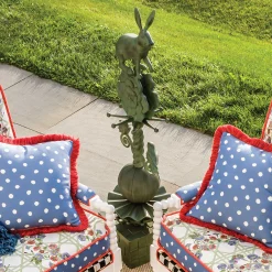 Easter|Spring|MacKenzie-Childs Rabbit Garden Totem
