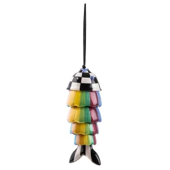 Spring|Outdoor|MacKenzie-Childs Rainbow Fish Wind Chime