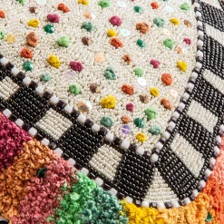 Pillows, Throws, & Cushions|MacKenzie-Childs Rainbow Heart Shaped Throw Pillow
