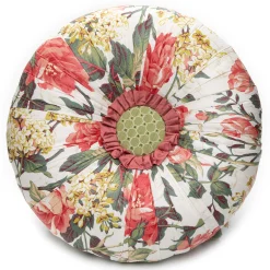 Living Room|MacKenzie-Childs Really Rosy Tuffet
