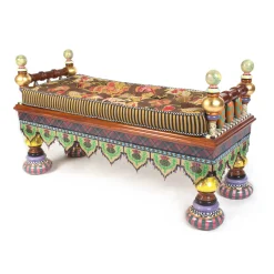 Entryway Furniture|Living Room|MacKenzie-Childs Ridiculous Bench