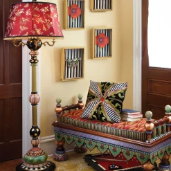 Entryway Furniture|Living Room|MacKenzie-Childs Ridiculous Bench