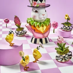 Easter|Spring|MacKenzie-Childs Rose Garden Chicks, Set of 3