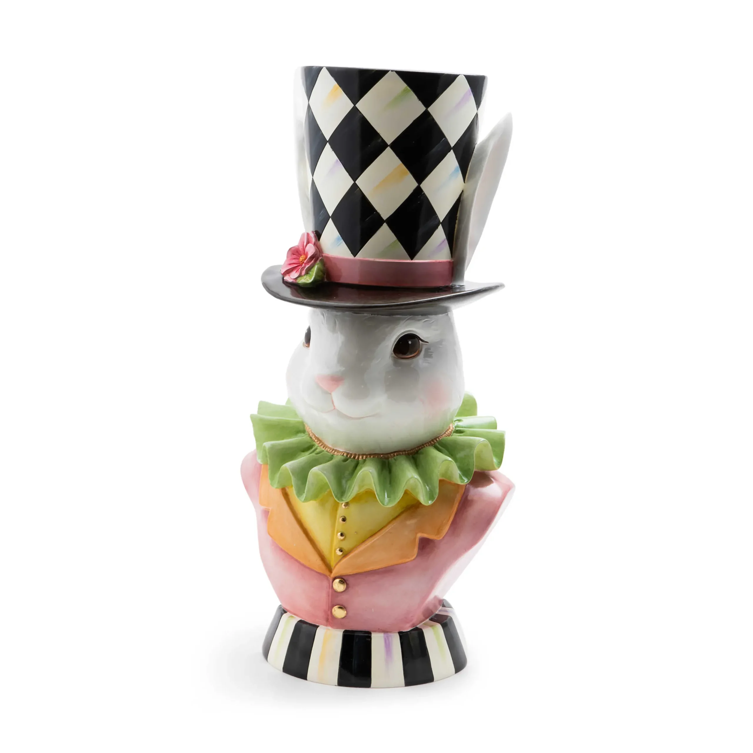 Easter|Spring|MacKenzie-Childs Rose Rabbit Planter