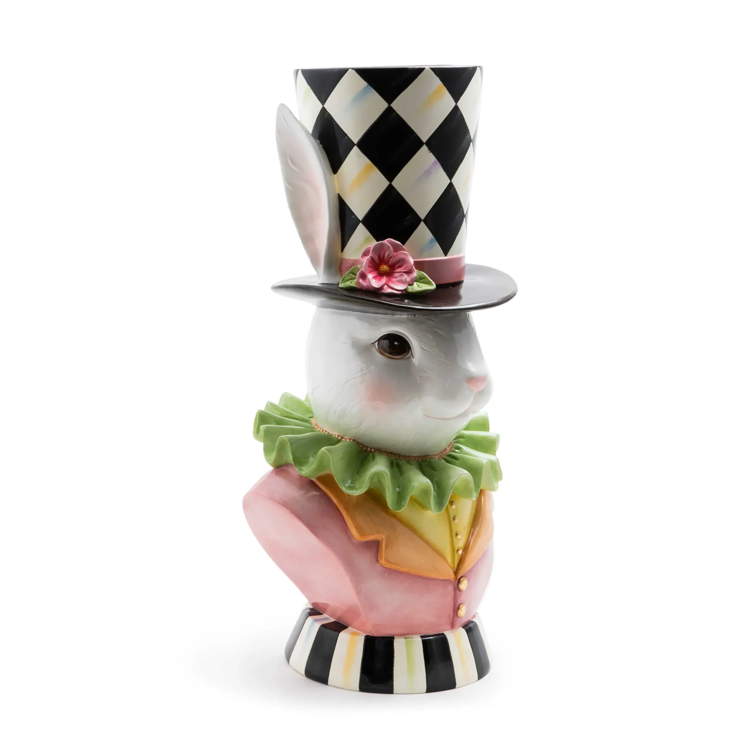 Easter|Spring|MacKenzie-Childs Rose Rabbit Planter