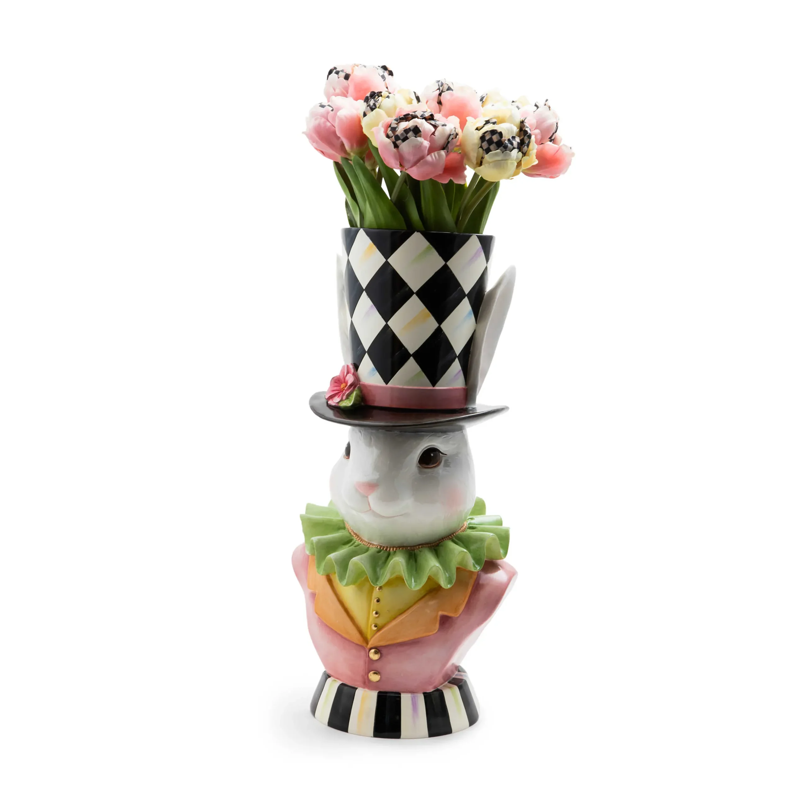Easter|Spring|MacKenzie-Childs Rose Rabbit Planter