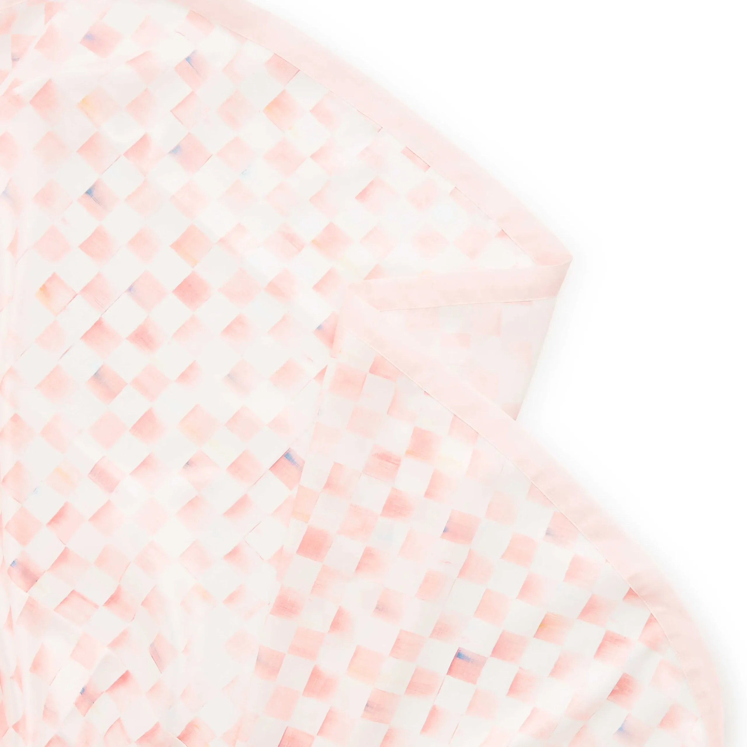 Kitchen & Table Linens|MacKenzie-Childs Rosy Check 90 Round Table Topper