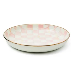 Fall Entertaining|Serveware|MacKenzie-Childs Rosy Check Abundant Bowl
