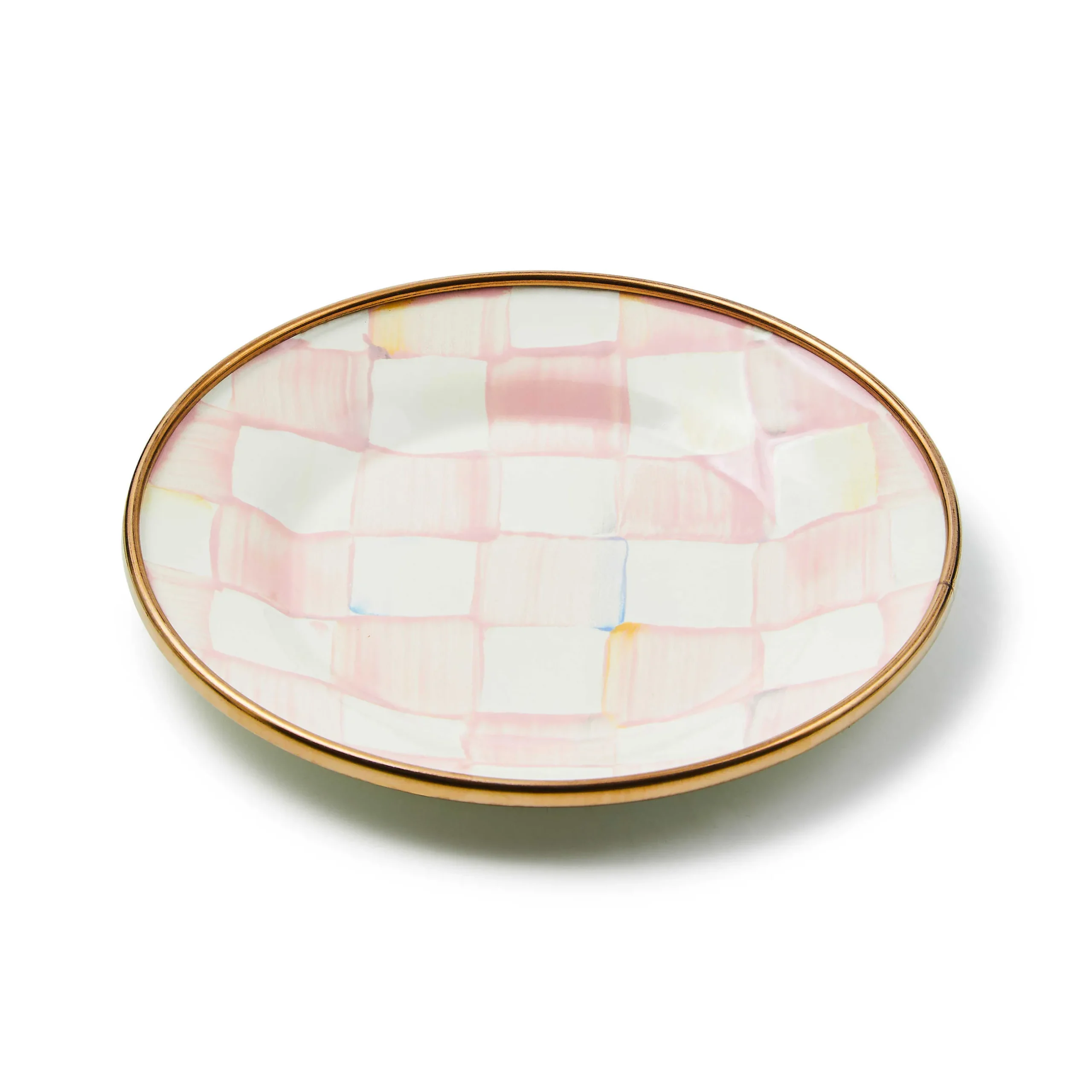 Kitchen & Dining Sets|Fall Entertaining|MacKenzie-Childs Rosy Check Appetizer Plates, Set of 4