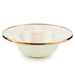 Spring|Dinnerware & Flatware|MacKenzie-Childs Rosy Check Breakfast Bowl