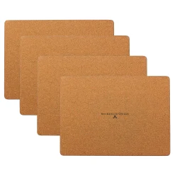 Fall Entertaining|Kitchen & Table Linens|MacKenzie-Childs Rosy Check Cork Back Placemats, Set of 4